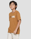 Nevada Stay Online Print Kaos Lengan Pendek Anak Laki-laki