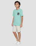 Nevada Print Always Ready Smile Kaos Lengan Pendek Anak Laki-Laki