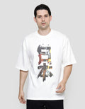 Nevada Terry Print Jap Word Casual Men's T-Shirt