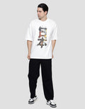 Nevada Terry Print Jap Word Casual Men's T-Shirt