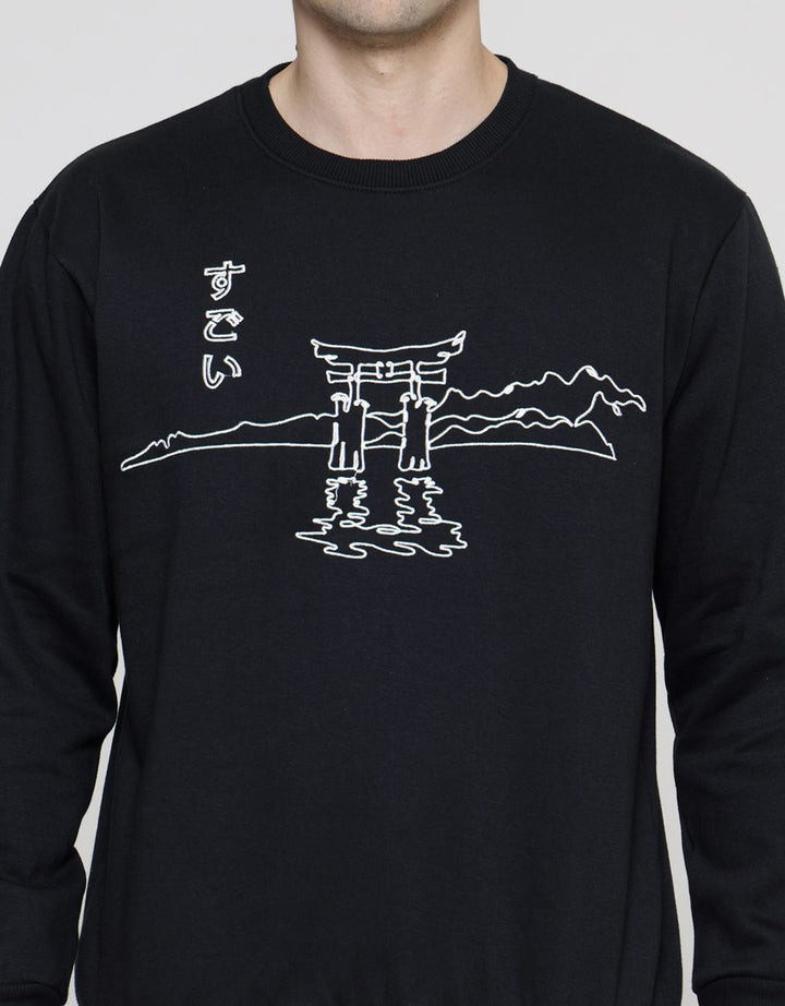 Nevada Print Hd Fleece Sweater Men