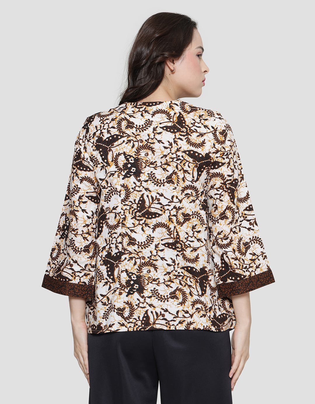 Arjuna Weda Butterfly Jogja Women's Batik Blouse