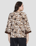 Arjuna Weda Butterfly Jogja Women's Batik Blouse