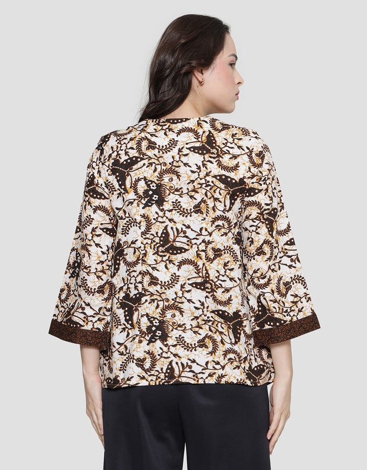Arjuna Weda Butterfly Jogja Women's Batik Blouse