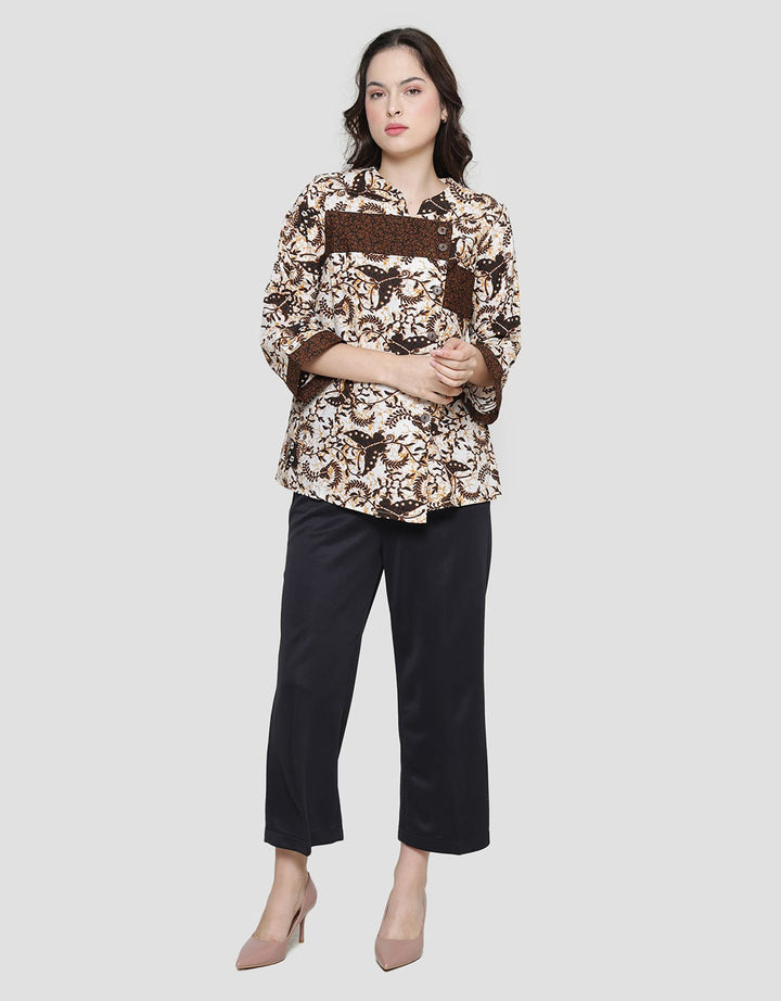 Arjuna Weda Butterfly Jogja Women's Batik Blouse