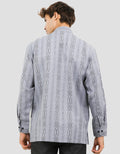 Arjuna Weda Woven Diamond Koko Shirt for Men