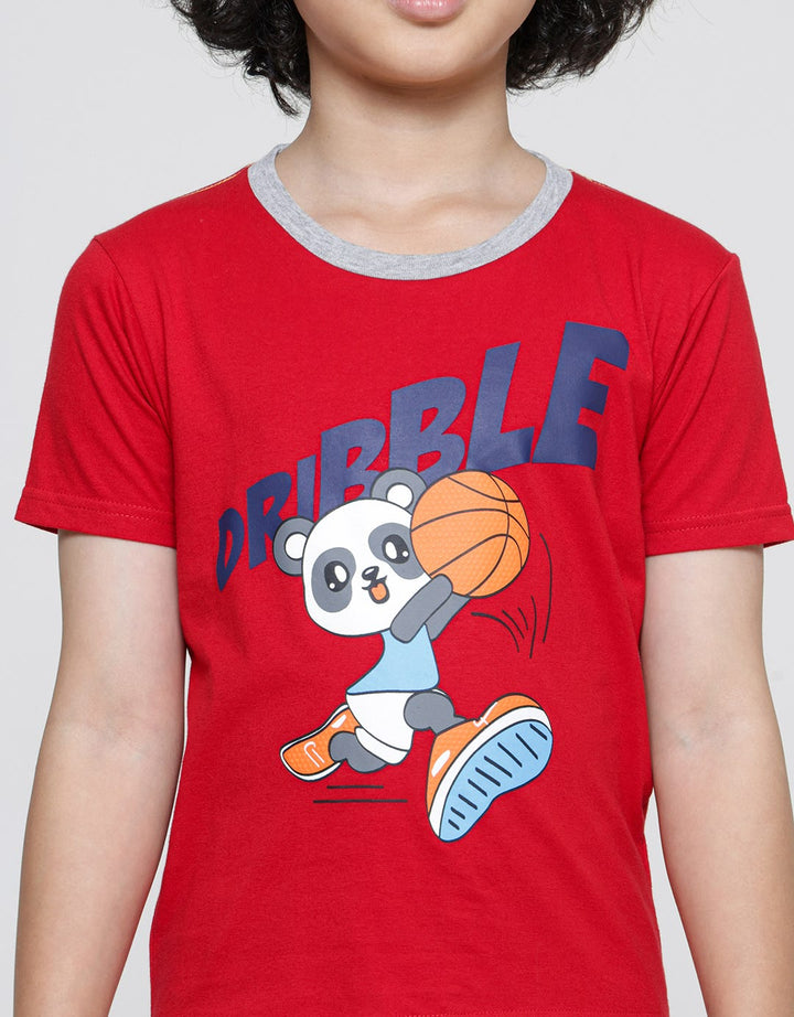 Little M Sport Animal Boys Clothes Set