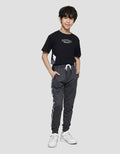 Nevada Tape Print Boys Jogger Pants