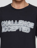 Nevada Challenge Accepted Kaos Anak Laki-laki