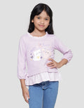 Little M Kombi Cats Kaos Anak Perempuan