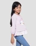 Little M Kombi Cats Kaos Anak Perempuan