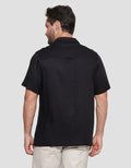 Details Rayon Twill Kazumi 2 Pocket Jimmy Fit London Kemeja Pria