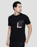 Riko Fit London Men's Short Sleeve T-Shirt Patch Pocket Details