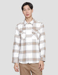 Details Twill Checks London Men's Jacket Shirt