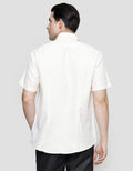 Stanley Adams Slim Texture Dobby Cvc Kemeja Lengan Pendek Pria
