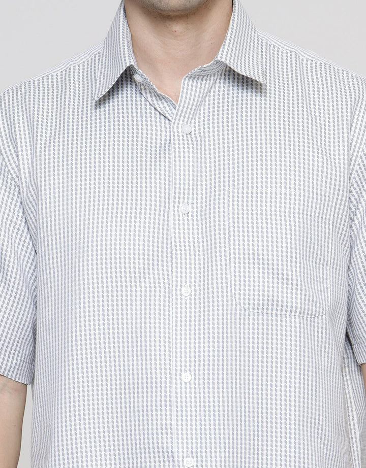 Cole Dobby CVC Text Men's Formal Shirt