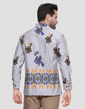 Arjuna Weda Men's Raster Short Batik Shirt