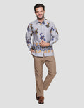 Arjuna Weda Men's Raster Short Batik Shirt