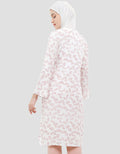 Arjuna Weda Regular Fit Ranting Daun Tunik Wanita