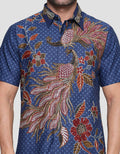 Arjuna Weda Hem Body Fit Cendrawasih Kemeja Batik Pria