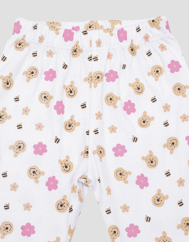 Disney Pooh Happy Day Pakaian Set Anak Perempuan