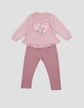 Disney Tulle Texture Minnie Clothing Set for Girls
