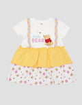 Disney Tali Kepang Pooh Midi Dress Anak Perempuan