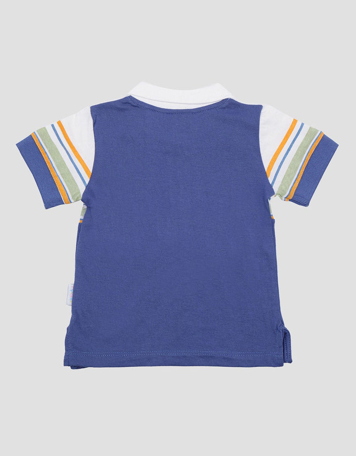 Pipiniko Zipper Detail Kaos Anak Laki-Laki