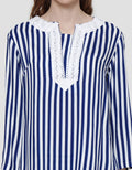 Arjuna Weda Satay Look Regular Fit Salur Baju Set for Women
