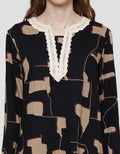 Arjuna Weda Satay Look Abstract 6 Set Women Tunic