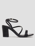 Yongki Komaladi Ankle Strap With Buckle Sandal Heals Wanita