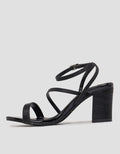 Yongki Komaladi Ankle Strap With Buckle Sandal Heals Wanita