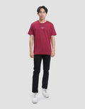 Cardinal Jeans Wording Brand Kaos Lengan Pendek Pria
