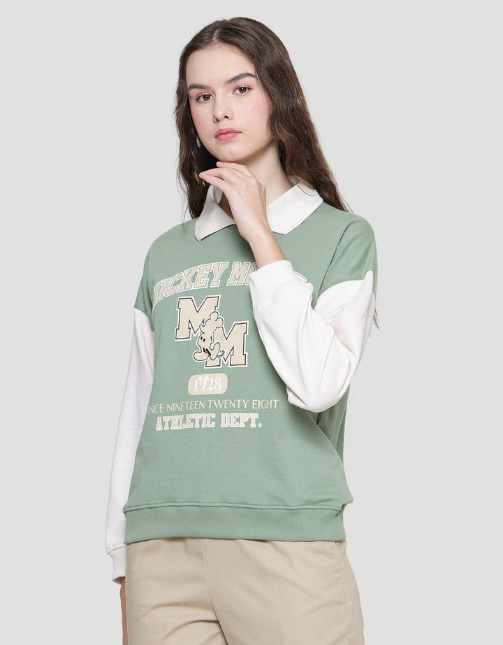 Disney Mickey Mouse Sport Sweater Wanita