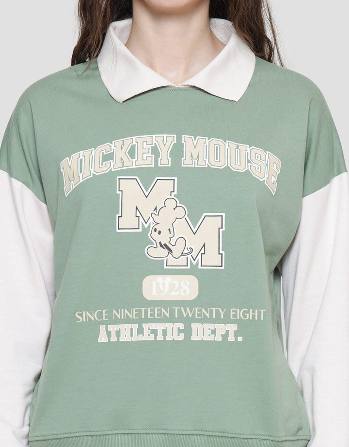Disney Mickey Mouse Sport Sweater Wanita