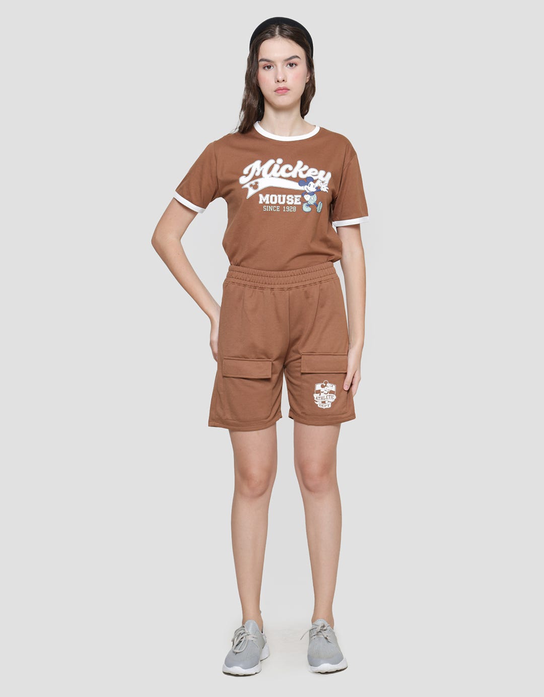 Disney Print Mickey Sport Women's Cargo Shorts