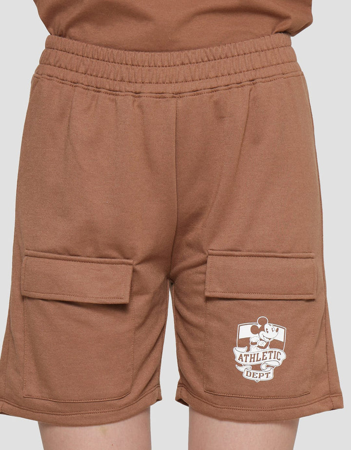 Disney Print Mickey Sport Women's Cargo Shorts
