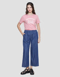 Anyday Sky Denim Women's Culottes Long Pants