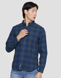 Triple Nvg Kemeja Flanel Slim Fit Pria