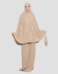 Annisa Print Twotone Leaf Mukena Wanita