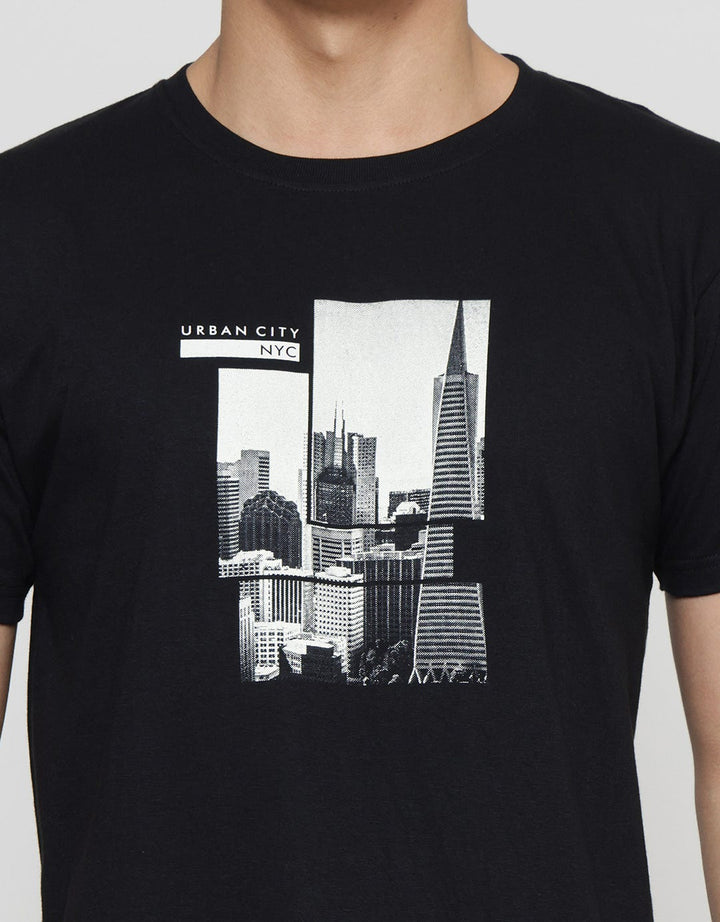 T Zone Photoprint City - Nyc Men's Short Sleeve T-Shirt