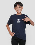 Nevada Print Logo Chillout Music Kaos Lengan Pendek Anak Laki-Laki