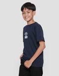 Nevada Print Logo Chillout Music Kaos Lengan Pendek Anak Laki-Laki