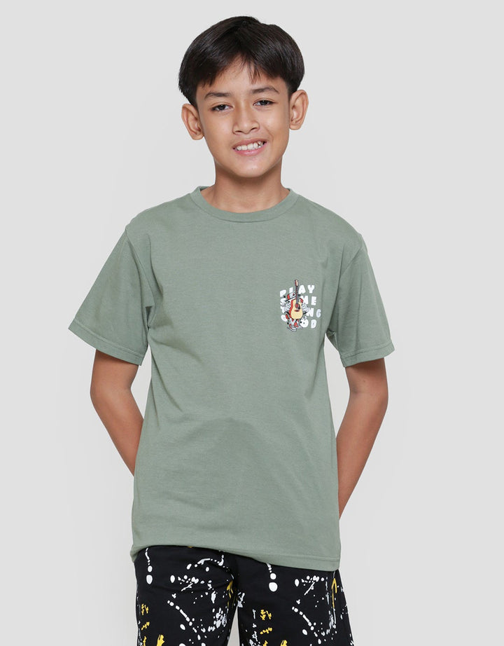 Nevada Print Logo Quitar Boys Short Sleeve T-Shirt