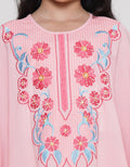 Donita Embro Floral Dress Anak Perempuan