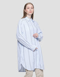 Cardinal Girl Striped Motif Women's Tunic