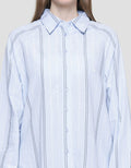 Cardinal Girl Striped Motif Women's Tunic