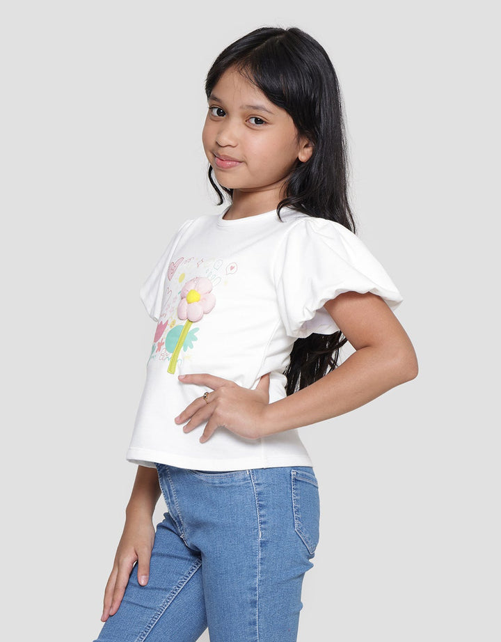 Little M Baloon Aps Kaos Anak Perempuan