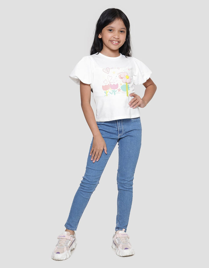 Little M Baloon Aps Kaos Anak Perempuan