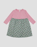Little M Corduray Print Midi Dress Vest for Girls